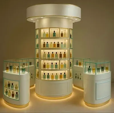 Luxury Perfume Display Kiosk