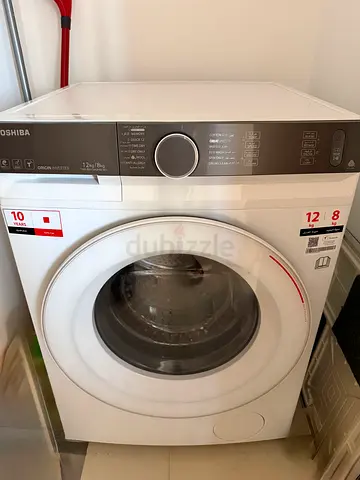 Toshiba 12kg/8kg Washer Dryer – Excellent Condition