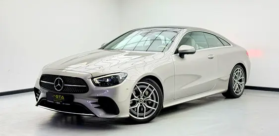 2021 Mercedes Benz E300, Warranty, Full Mercedes Service History, Low Km, Fully Loaded, GCC