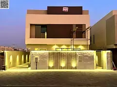 Luxury villa for sale with electricity, water, air conditioning, and swimming pool – modern design