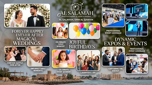🎬 Premium Photography  Professional Video Production in Al Salamah, Umm Al Quwain