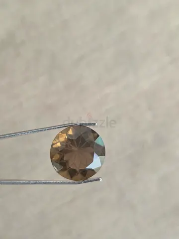 Natural Smoky Quartz 9.23Ct – Elegant Round Cut Gemstone