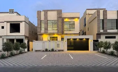 امتلك فيلا احلامك في قلب الياسمين بعجمان بجوار الخدمات طابقين وروف بسعر شامل رسوم التسجيل والتمليك ومكيفات مركزي