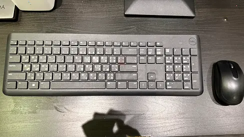 Dell Wireless Keyboard and Mouse Combo — Good Working Condition