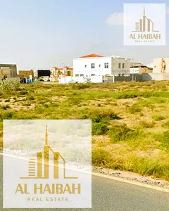 Land for sale in Al Hooshi area, 3-year installments, prime location