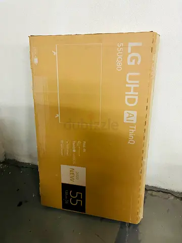 55” LG TV EMPTY BOX WITH FOAM
