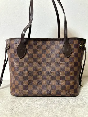 Preloved Louis Vuitton Style Damier Ebene Neverful in PM size