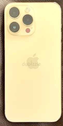 Apple iPhone 14 Pro Max 256GB Gold. ZERO SCRATCHES. AED 2450