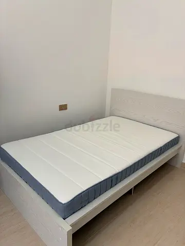 Like New Bed Set: Pan Home Frame  IKEA Mattress 120x200cm (Used less than 6 months!)