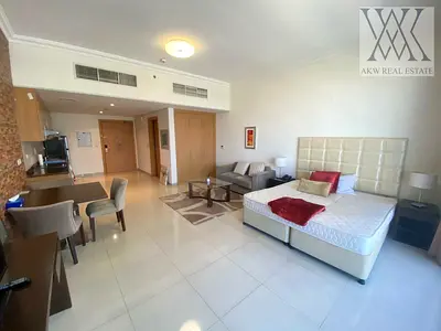 Furnished Studio | Chiller Free | Spacious Layout | Prime Arjan Location