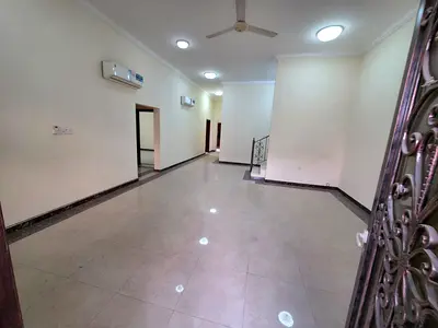 Villa next to Al Yasmin Supermarket - 4 bedrooms - 2 living rooms - maid's room - large kitchen storage - covered parking + outdoor space - split air
