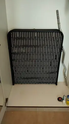 Folding Metal Bed with mattress