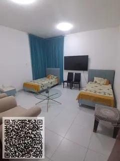 Furnished one-bedroom apartment in Falcon Towers, spacious, clean furnishings at a cheap price