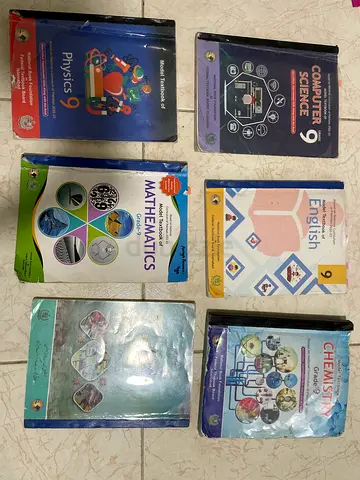 GRADE 9 FEDRAL BOARD BOOKS (WHOLE SET)