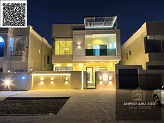 Luxury Independent 5BR Villa for Sale in Al Zahya Ajman on Sheikh Mohammed Bin Zayed Road Freehold f