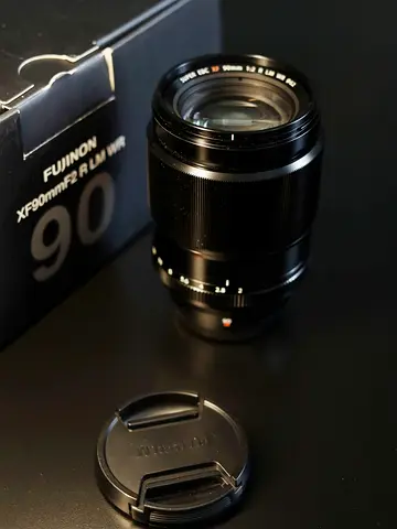 Fujifilm Fujinon XF 90mm F2 LM WR Lens, Original Packing