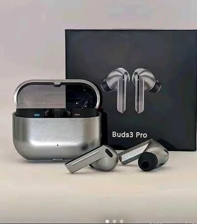 Buds3 Pro true wireless earbuds with charging case - used, good condition