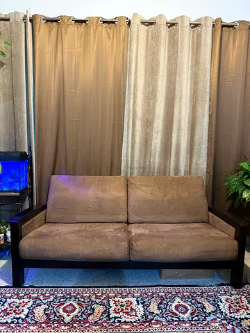 Home center wooden sofa set