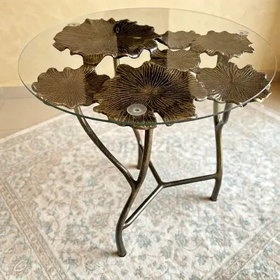 Collection Piece: Glass Sculptural Table