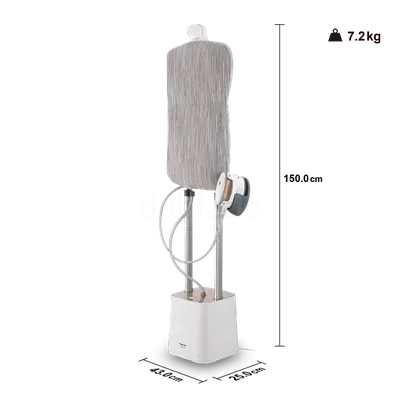 Panasonic Stand Garment Steamer with Integrated Ironing Board.  Whatapp only