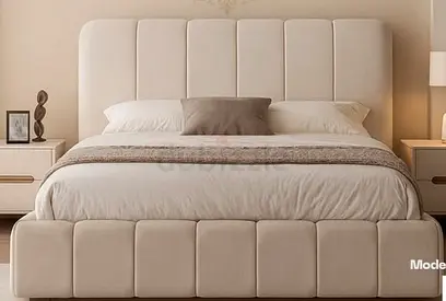 Brend new high Quality fabric luxury king size 180x200bed with spring mattress available