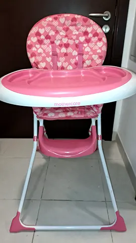 Pink Mothercare Baby High Chair - Good Condition