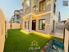 With a down payment of less than 10% | Own a luxury villa in Al Helio 2, Ajman | 5 master bedrooms (