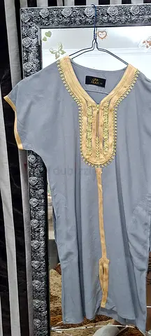 Moroccan kandura for a child, size 3 to 4 years, cotton