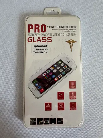 Iphone X Screen Protector - Pro Glass Screen Protector [2 Pack]