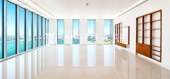 Luxury Branded Home | Saadiyat and Sea Views | High Floor