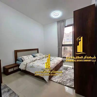 🏡 For monthly rent - The most luxurious and upscale one-bedroom apartment, the first tenant in Al Nuaimiya 1 - Ajman ✨ 📍 Location: Al Nuaimiya 1 -