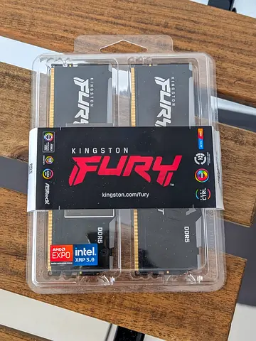 FURY DDR5 6000 MHz cl30 RAM 32GB (2x16GB) Kit