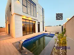 Brand new 4-bedroom villa for sale, with a swimming pool; the price includes registration and title