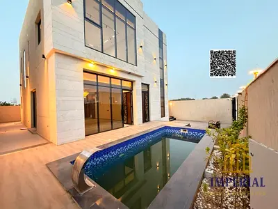Brand new 4-bedroom villa for sale, with a swimming pool; the price includes registration and title