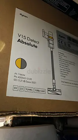 Dyson V15 Detect Absolute cordless vacuum - used, working
