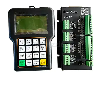 Handheld CNC Pendant Controller with RichAuto A1X/B1X Breakout Board - Brandnew