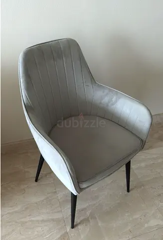 Set of 6 Velvet Dining Chairs