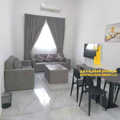 ✨ Furnished one-bedroom apartment for monthly rent in Ajman, Al Rawdah 3 area - Alexandria Street ✔️ Includes bills and internet, stylish furnishings