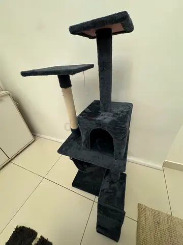 Cat Tree - Multi-level dark grey