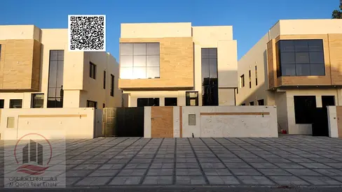 للبيع فيلا بعجمان الحليو شامل رسوم التسجيل 5 غرف ماستر مجلس وصالة وغرفة خدامة تمليك حر لجميع الجنسيات وأمكانية التمويل البنكي