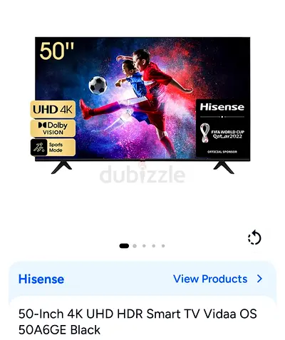 Hisense Smart TV Vidaa 50 inch