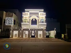 For those seeking luxury, a classic 6BR villa , roof, in Al Bahia. Registration fees .Freehold. Bank
