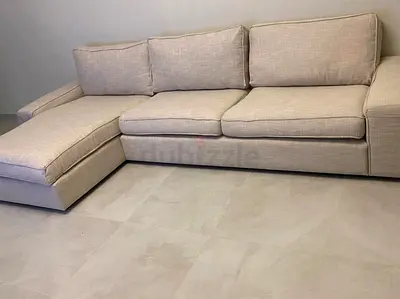 Ikea kivik L shape sofa beige Excellent Condition