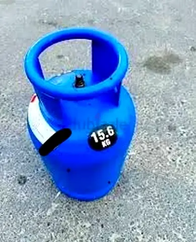 15.6 kg Blue LPG Gas Cylinder - Good Condition
