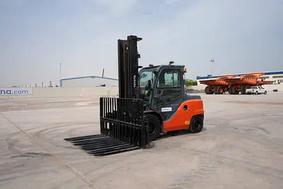 2018 Toyota 8FD50U Diesel Forklift | 5 Ton | Max Lift Height 4 m | Made in Japan