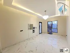 Villa for rent, first occupancy, at a price of 85,000 annually, deluxe finishing.