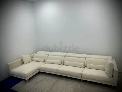 As like new condition Italy lshape sofa