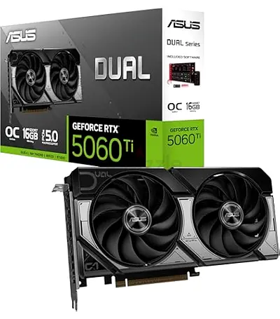 ASUS RTX 5060 Ti 16GB OC DUAL