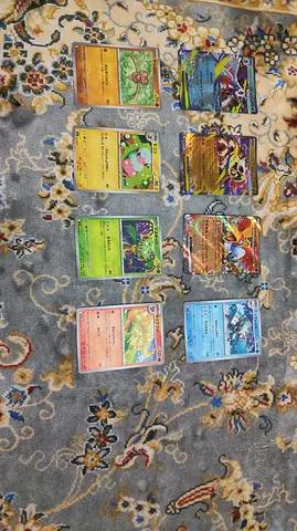 Lot of 8 Pokemon Cards Holo/Rare Trading  - Mixed Set authentic and new