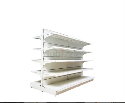 supermarket shelves
